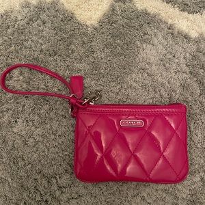 Perfect condition coach wristlet